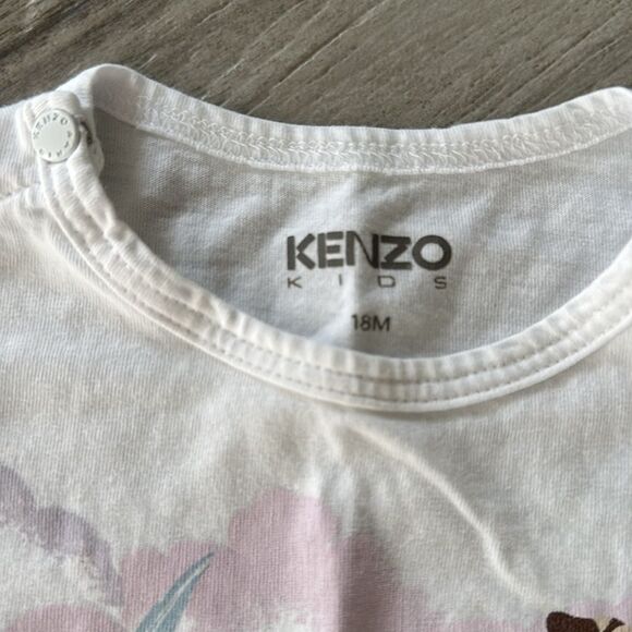 Kenzo Kids safari-print cotton shirt shorts set 18M - Picture 2 of 3
